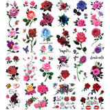 Rose Small size Temporary Tattoo Sticker