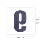 Arabic Numerals Digits Temporary Tattoo Sticker