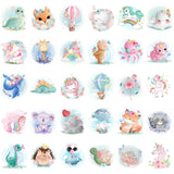 Mermaid Unicorn Dog Cat for KIDS Tattoo Sticker