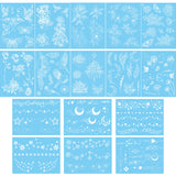 White Freckle Face Lace Temporary Tattoo Sticker