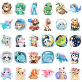 Mermaid Unicorn Dog Cat for KIDS Tattoo Sticker