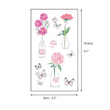 Glow in The Dark Blue Adults Party Supplies Tiny Tattoo Sticker