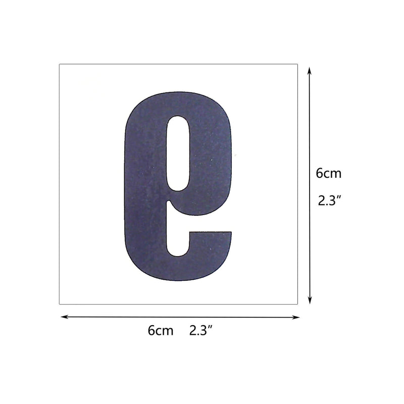 Arabic Numerals Digits Temporary Tattoo Sticker