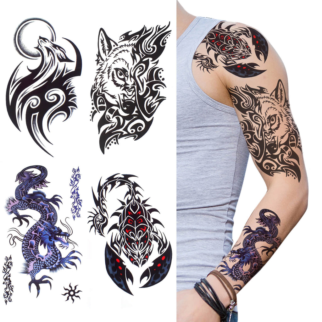 Dragon Tattoo at best price in Mumbai by Aliens Art Private Limited | ID:  4903916062